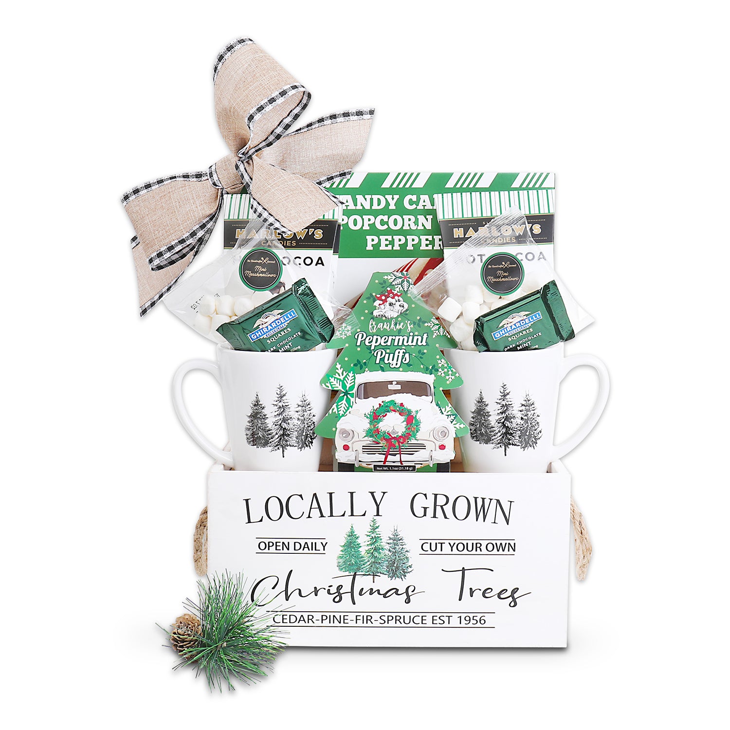 Locally Grown Trees Crate