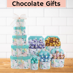 FG05961 Lindt Chocolate Gift Tower. Click to direct to Chocolate Gifts