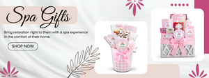 click to direct to Spa Gifts Collection. Image shows FG04413 &FG04822