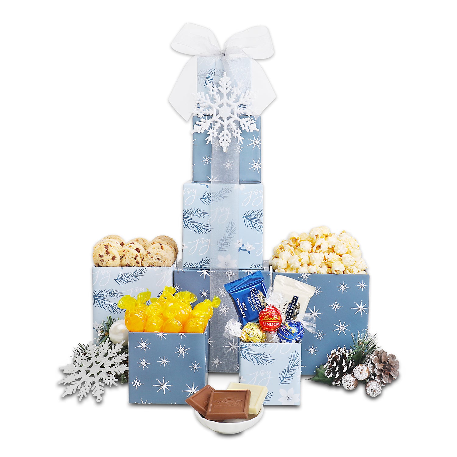 Winter Decadence Holiday Tower