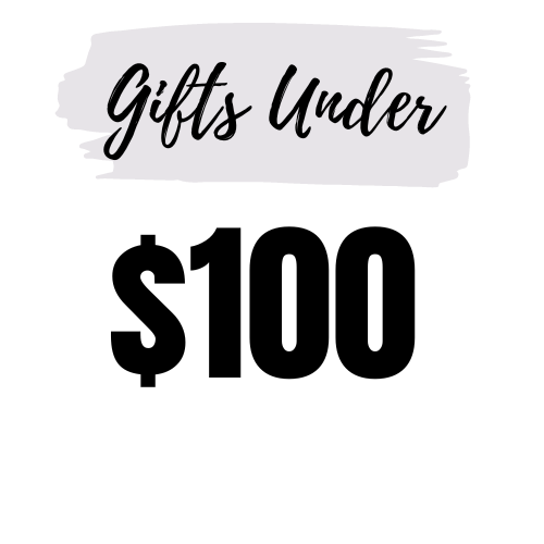 Gifts Under $100 text imge