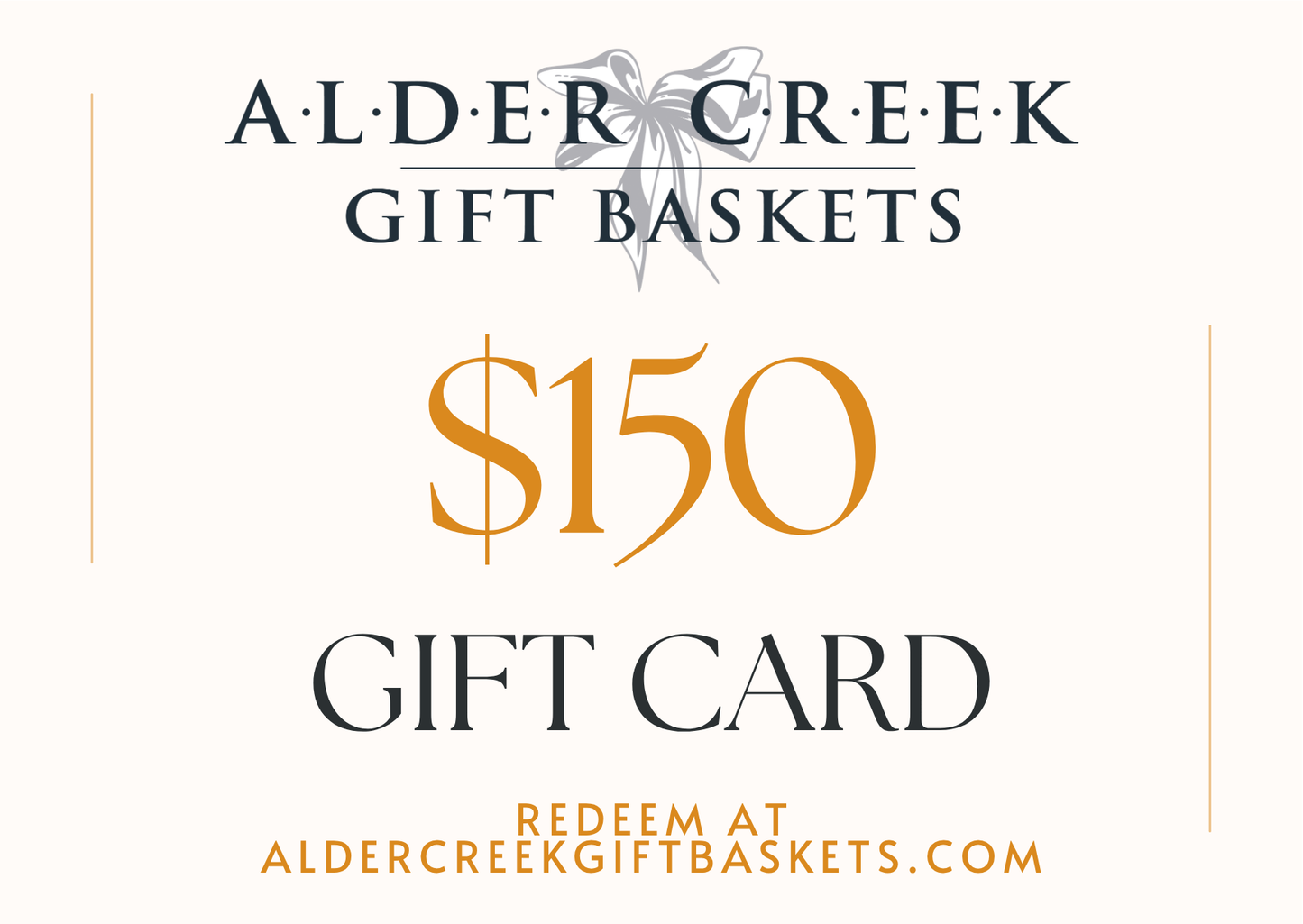 Alder Creek Gift Baskets Gift Card