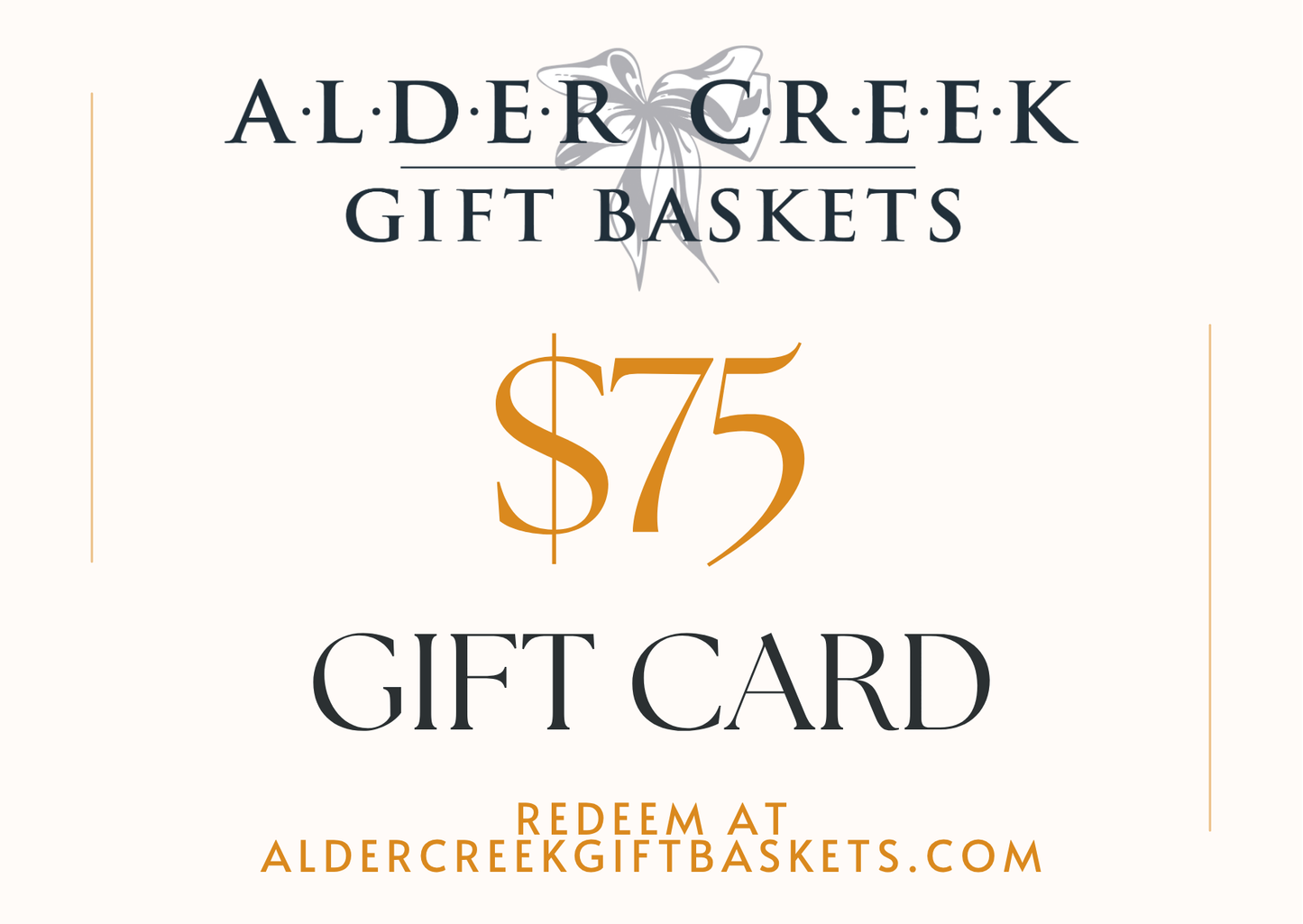 Alder Creek Gift Baskets Gift Card