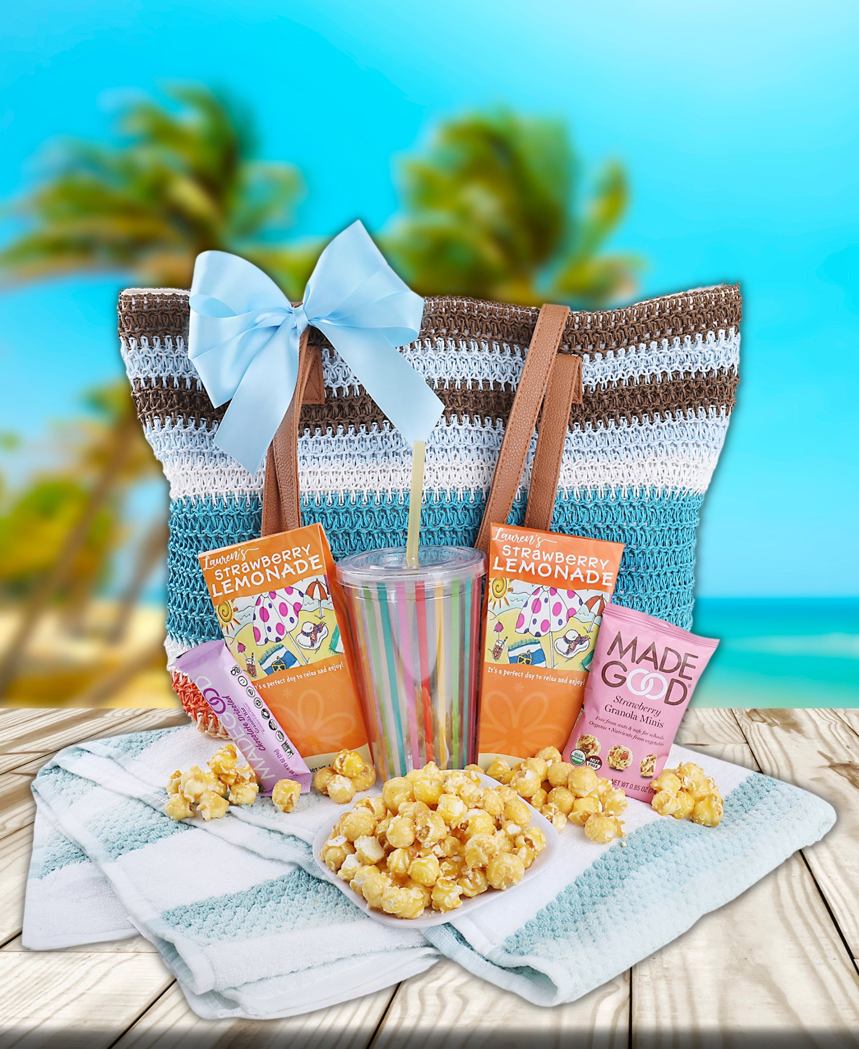 Beach Day Tote GIft Set