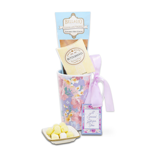 Beautiful Blooms Latte Gift Mug