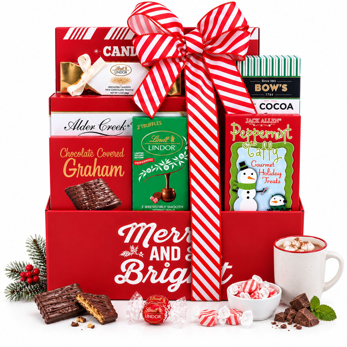 Merry & Bright Holiday Gift Basket