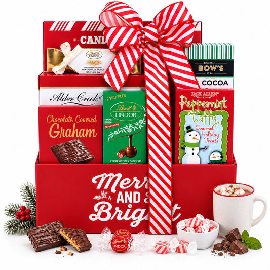 Merry & Bright Holiday Gift Basket