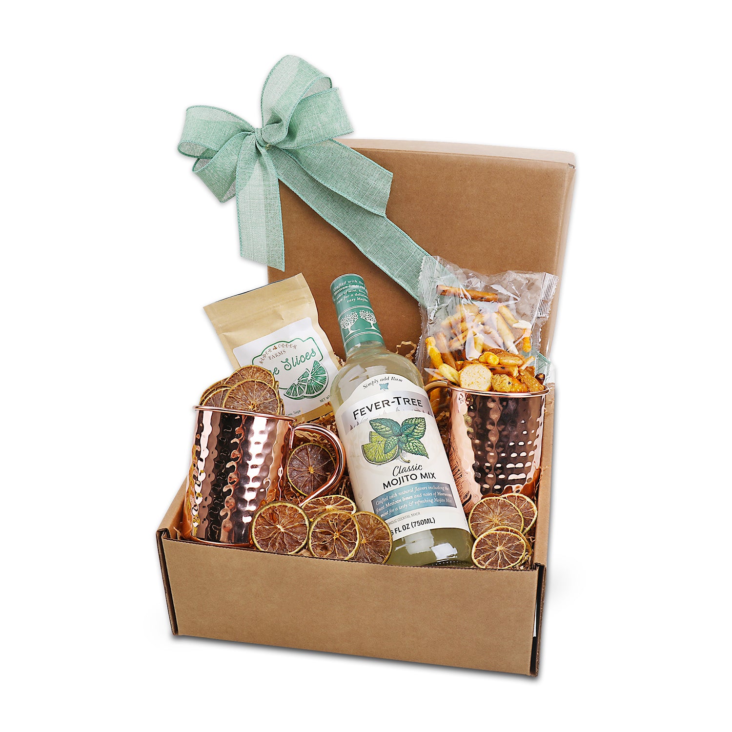 Minty Mojito Delight Cocktail Gift Box – Alder Creek Gift Baskets