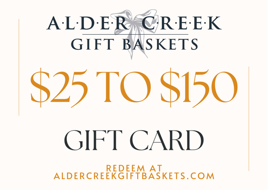 Alder Creek Gift Baskets Gift Card